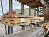 Ca. 20x douglas balken fijnbezaagd, 75x200mm, lengte 300cm - afbeelding 4 van  4