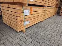 Ca. 20x douglas balken fijnbezaagd, 75x200mm, lengte 500cm - afbeelding 4 van  4