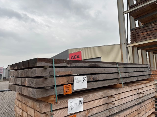 Ca. 20x douglas dakbalken fijnbezaagd, 75x200mm, lengte 300cm - afbeelding 4 van  4