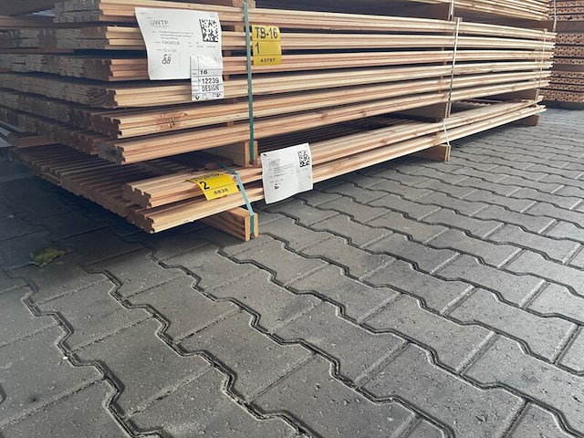 Ca. 20x douglas design- triple- deens profiel, 22x142mm, lengte 300cm - afbeelding 4 van  4