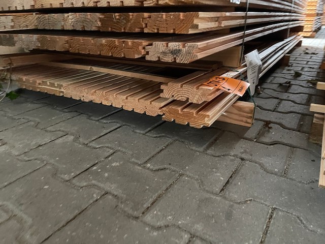 Ca. 20x douglas design- triple- deens profiel, 22x142mm, lengte 300cm - afbeelding 4 van  4