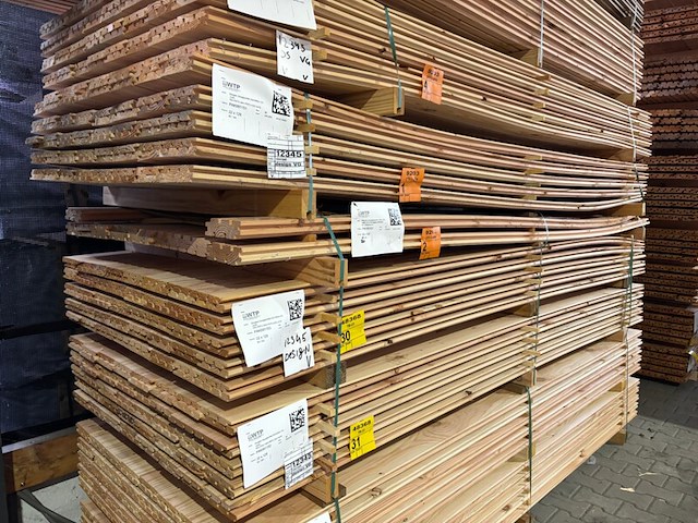Ca. 20x douglas design- triple- deens profiel, 22x142mm, lengte 300cm - afbeelding 4 van  4