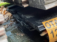 Ca. 20x douglas design- triple- deens profiel zwart, 22x142mm, lengte 500cm - afbeelding 3 van  3