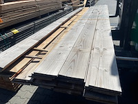 Ca. 20x douglas zweeds rabat, 26x190mm, lengte 400cm - afbeelding 1 van  3