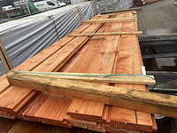 Ca. 20x douglas zweeds rabat, 28x190mm, lengte 400cm - afbeelding 1 van  3