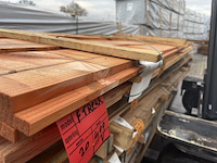 Ca. 20x douglas zweeds rabat, 28x190mm, lengte 400cm - afbeelding 2 van  3