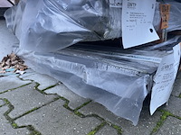 Ca. 20x douglas zweeds rabat zwart gecoat, 26x190mm, lengte 300cm - afbeelding 3 van  3