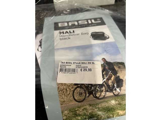 Ca. 20x fietsaccessoires w.o. diverse fietstassen, w.o. basil, new looxs - afbeelding 9 van  11