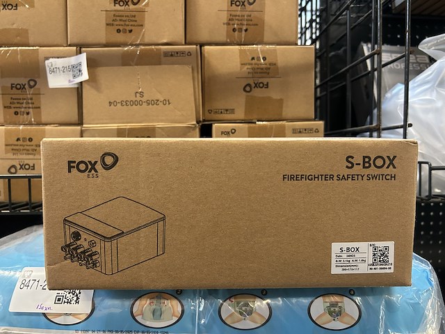 Ca. 20x fox ess s-box fire safety switch brandmelder - afbeelding 4 van  5