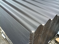 Ca. 20x golfplaat vezelcement, cemfort, zwart - afbeelding 1 van  3