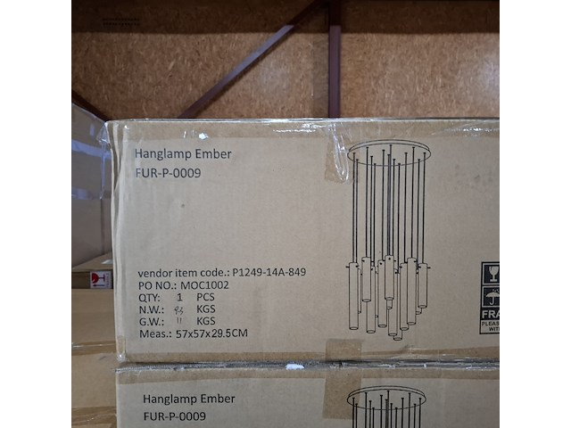 Ca. 20x hanglamp, furniqs, ember - afbeelding 3 van  3