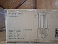 Ca. 20x hanglamp, furniqs, ember - afbeelding 3 van  3