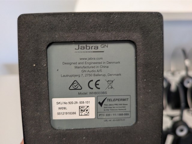 Ca. 20x headset jabra - afbeelding 12 van  16