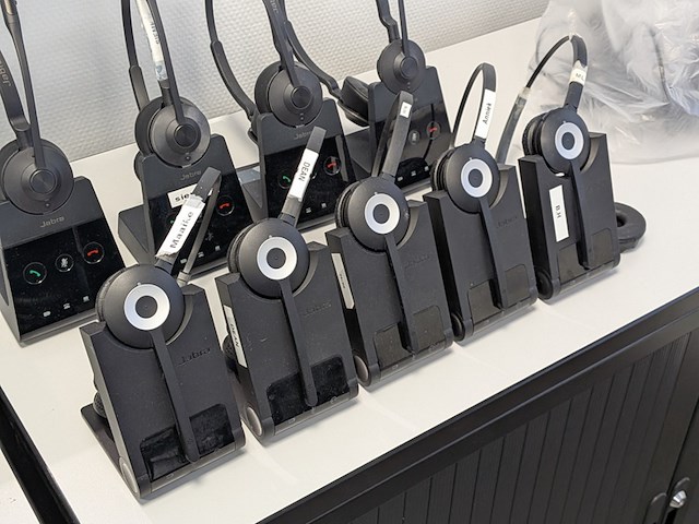 Ca. 20x headset jabra - afbeelding 14 van  16