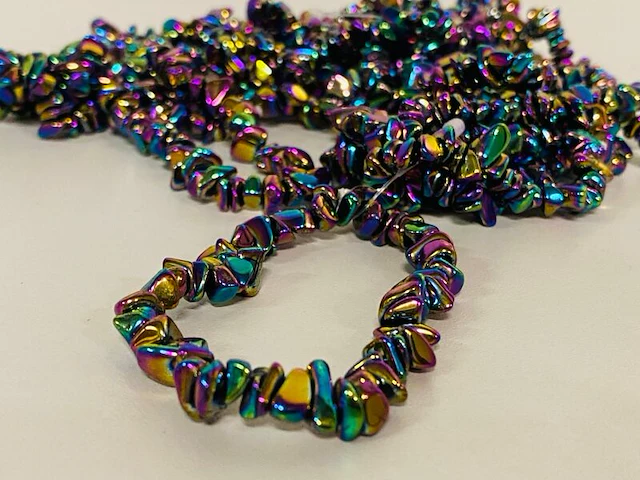 Ca. 20x hematiet aura armbanden - afbeelding 2 van  4