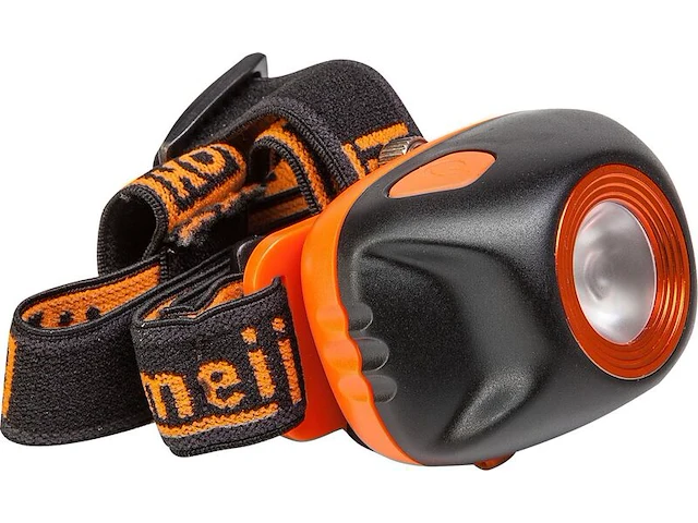 Ca. 20x hoofdlamp led, homeij, zwart / oranje - afbeelding 1 van  3