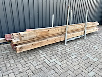 Ca. 20x houten gordingen - afbeelding 2 van  8