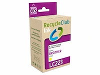 Ca. 20x inktcartridges voor brother lc-223, recycleclub - afbeelding 3 van  5