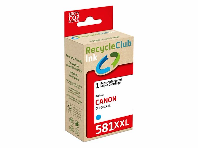 Ca. 20x inktcartridges voor canon cli-581xxl printers, recycleclub - afbeelding 3 van  5