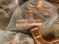 Ca. 20x installatiemateriaal w.o. koperen perskoppelingen, w.o. xpress - afbeelding 3 van  5