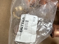 Ca. 20x installatiemateriaal w.o. koperen perskoppelingen, w.o. xpress - afbeelding 4 van  5