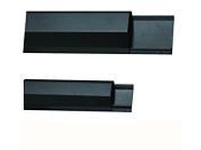 Ca. 20x kabelgoot aluminium, kopen voor weinig, zwart, 100 cm - afbeelding 1 van  2