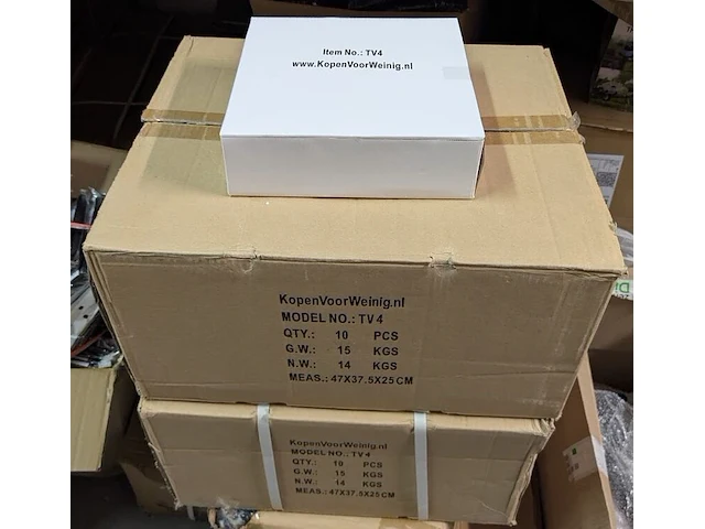 Ca. 20x kantelbare tv muurbeugel, kopen voor weinig, tv4, zwart, 17 - 37 inch - afbeelding 1 van  1