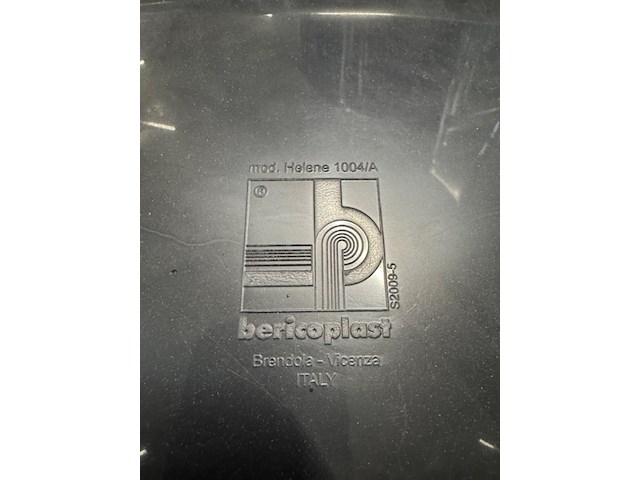 Ca. 20x kantinestoel berico plast, helene 1004/a, zwart - afbeelding 6 van  6