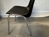 Ca. 20x kantinestoel berico plast, helene 1004/a, zwart - afbeelding 5 van  5