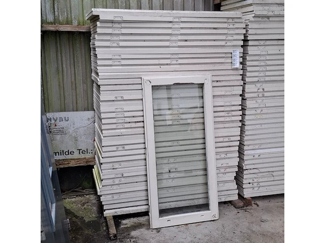 Ca. 20x kozijn met dubbel glas - afbeelding 2 van  2