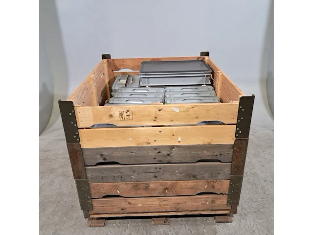 Ca. 20x kunststof transportkist - afbeelding 1 van  6
