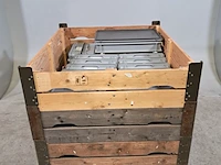 Ca. 20x kunststof transportkist