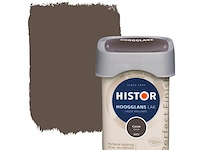Ca. 20x lak hoogglans histor, perfect finish, cacao, 250 ml - afbeelding 1 van  2