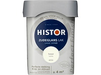 Ca. 20x lak zijdeglans histor, perfect finish, ivoor, 250 ml - afbeelding 2 van  2