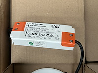 Ca. 20x led paneel inbouw met led driver ellipz lighting - afbeelding 2 van  4