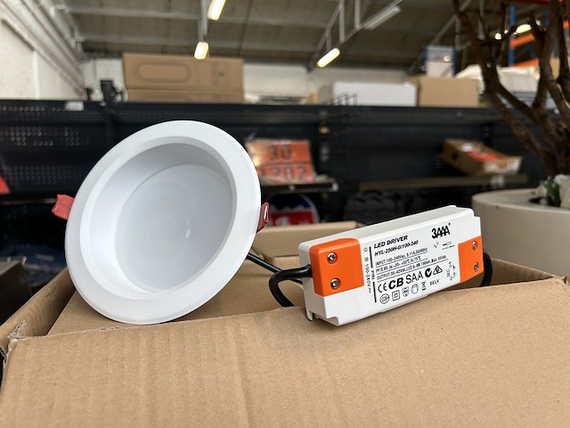 Ca. 20x led paneel met led driver - afbeelding 1 van  6