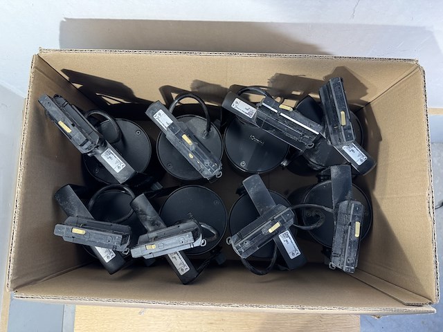 Ca. 20x led verlichting spot, iguzzini, zwart - afbeelding 6 van  7