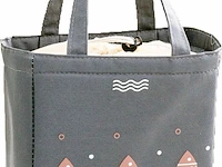 Ca. 20x lunchtas thermisch, donkergrijs beige