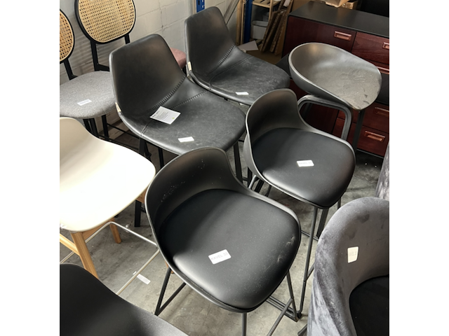 Ca. 20x mixpartij barkrukken van diverse merken, o.a. byfonq, hkliving, zuiver, hay, etc. - afbeelding 3 van  4