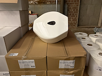 Ca. 20x papierrol dispenser, plastiqline - afbeelding 1 van  3
