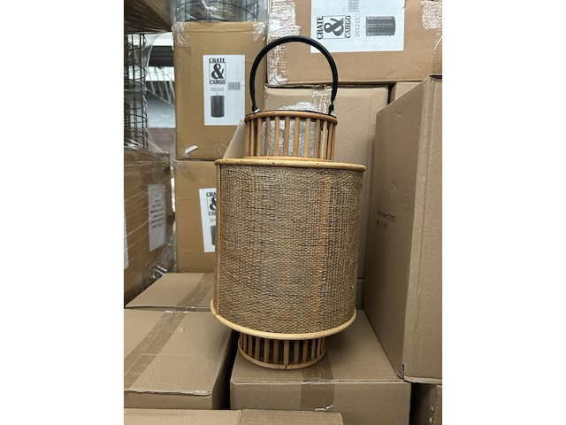 Ca. 20x rotan lantaarn crate & cargo - afbeelding 1 van  5