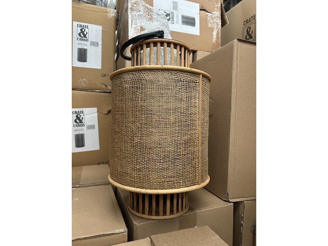 Ca. 20x rotan lantaarn crate & cargo - afbeelding 4 van  5