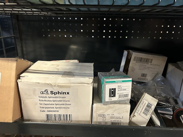 Ca. 20x sanitair/badkamer accessoires en toebehoren, w.o. emco, sphinx, hansgrohe - afbeelding 3 van  8