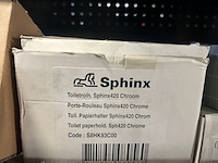 Ca. 20x sanitair/badkamer accessoires en toebehoren, w.o. emco, sphinx, hansgrohe - afbeelding 5 van  8