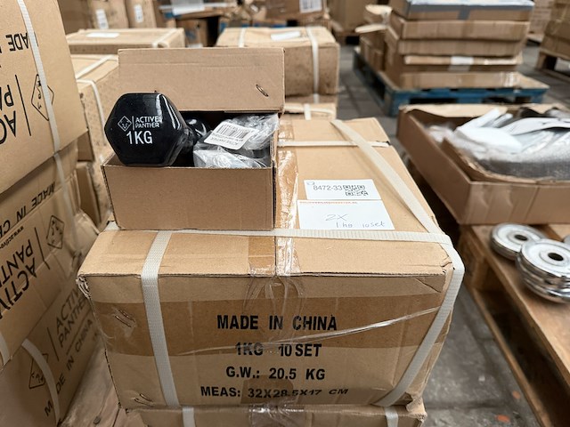 Ca. 20x set van 2 dumbbells van 1 kg active panther - afbeelding 1 van  5