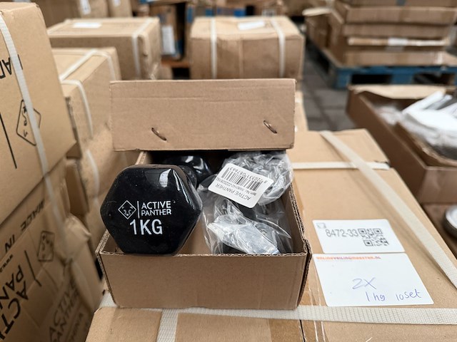 Ca. 20x set van 2 dumbbells van 1 kg active panther - afbeelding 2 van  5