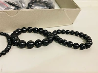 Ca. 20x shungiet kogelarmbanden - afbeelding 2 van  5