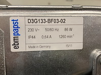 Ca. 20x slakkenhuis ventilatoren , ebm papst, d3g133-bf03-02 - afbeelding 3 van  4