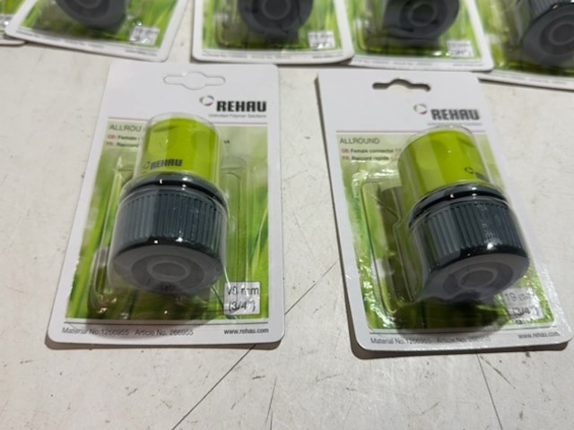 Ca. 20x slangstuk snelkoppeling, rehau, 19 mm (3/4") - afbeelding 5 van  5
