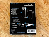 Ca. 20x smart wallet/key holder - set silvergear - afbeelding 2 van  2